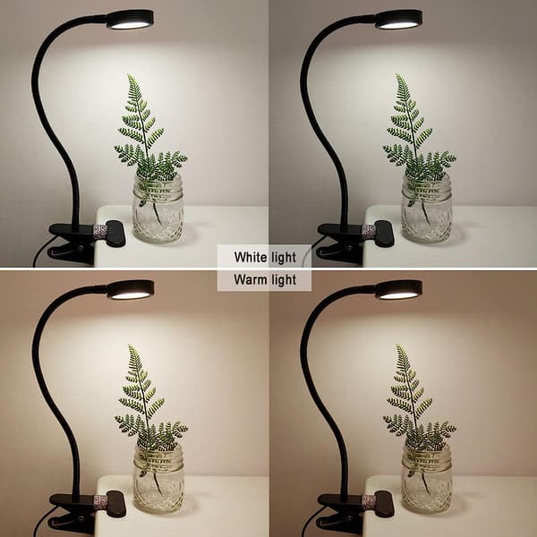 Klipslampe / Læselampe / Farveskiftende lys / Natlys