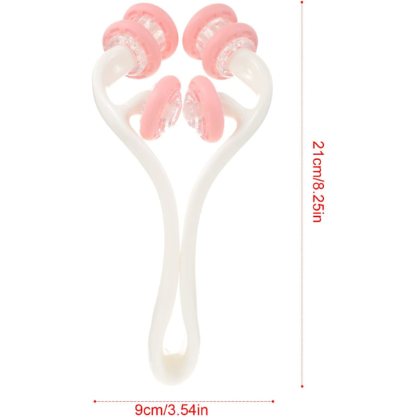 Manuell Nackmassager Underarmsrulle Ansiktsavsmältning Lyftmassage