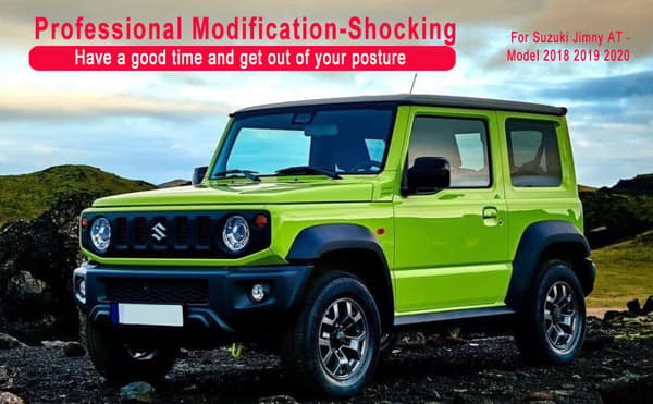 Bilstøtteboks til kopholdere i midterkonsollen til Suzuki Jimny AT Mod