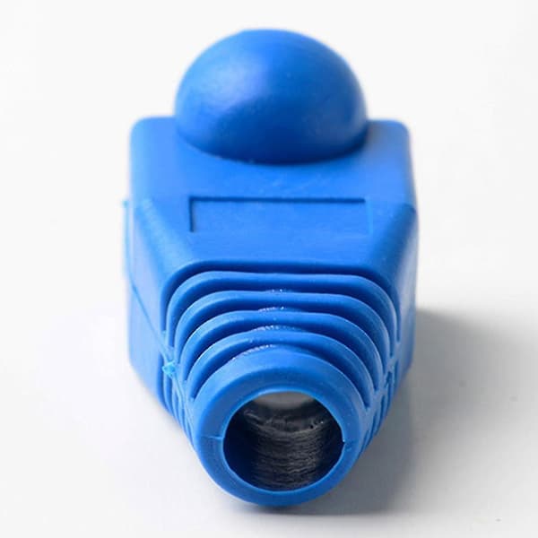 100 st Rj45 Jacka Super Five Crystal Head Jacka Plast Pr DXGHC