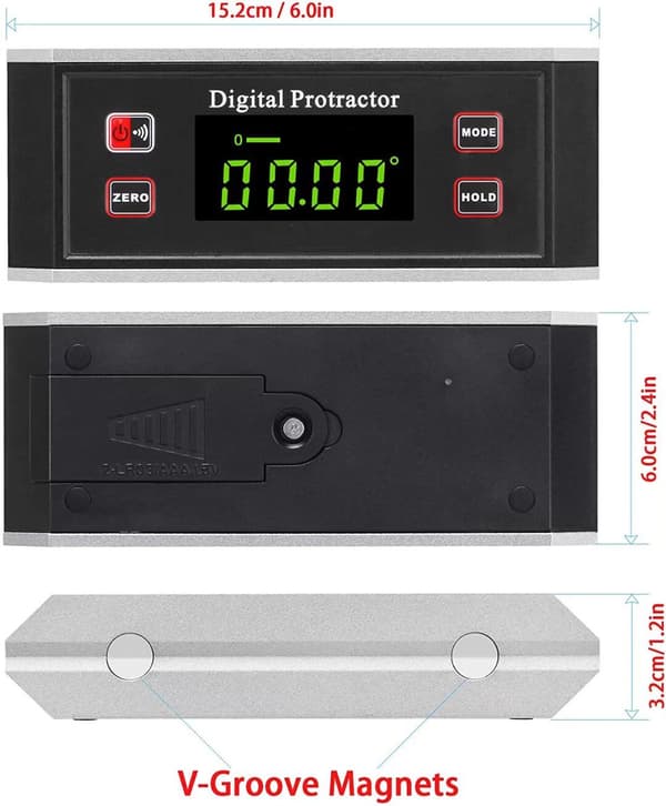 Inclinometer, Digital Vinkelmätare Vattenpass Inclinome DXGHC