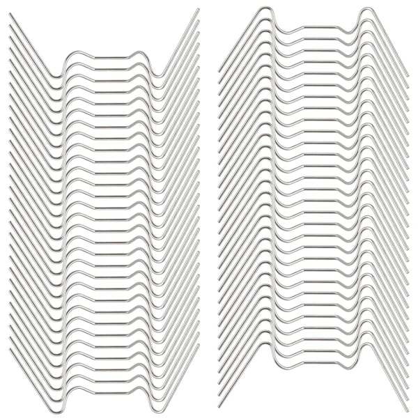 100 stk. 304 W-type glasclips til drivhusglas, Drivhus