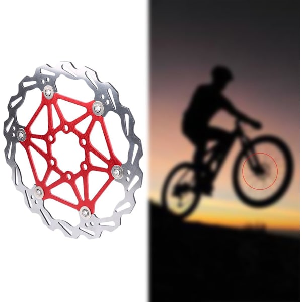 Cykelskivbromsskiva, Mountainbike Typ 160mm Flytande Skiva B