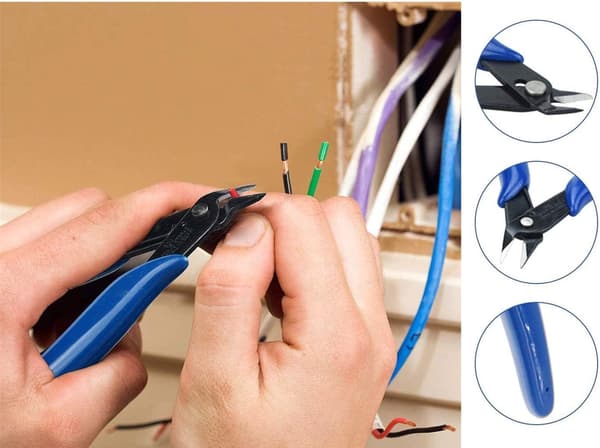 Diagonal Kabelkuttertang, Sidekuttertang med Sklisikker Grip
