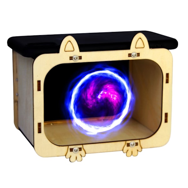 1 sett DIY-materialpakke for 3D-holografisk kinoprojektor, vitenskapsprosjekter, ideelt for studenter (mobilversjon)