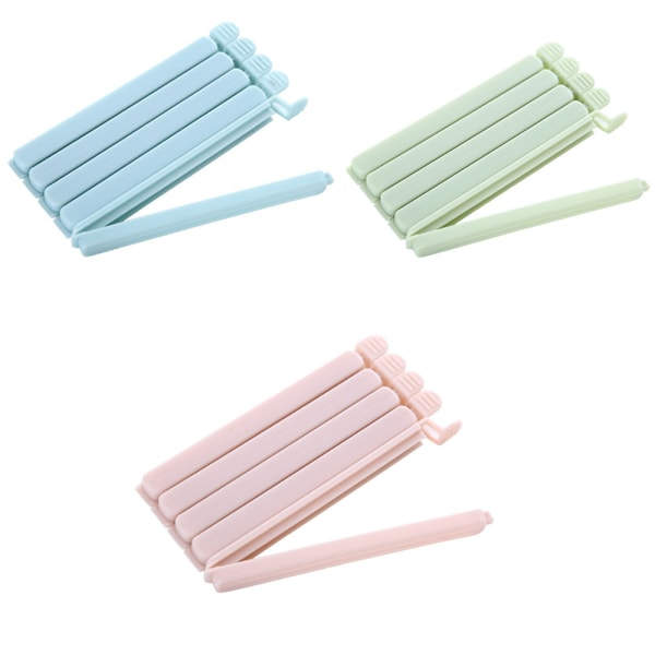 30 forseglingsklips Snacksmatklips Forseglingsposer Plastposeklips