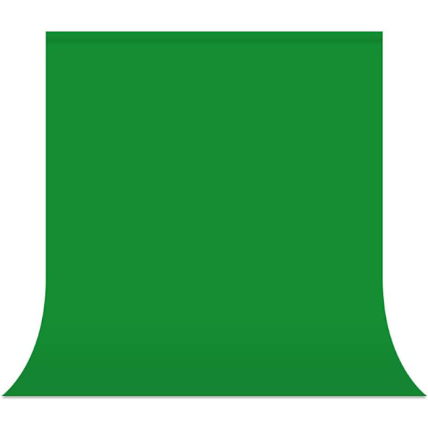 Vihreä Tausta 2x3m Vihreä Näyttö Studiotausta Chromakey Gr