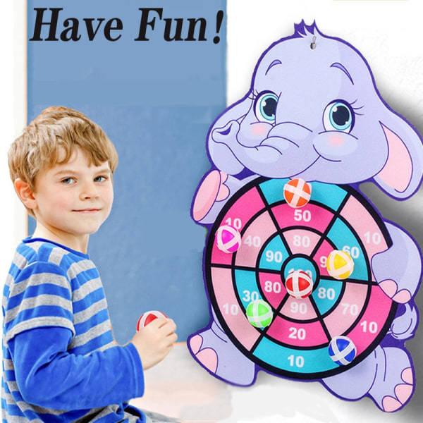 Montessori Dart Board Target Sportspelleksaker för barn 4 till 6