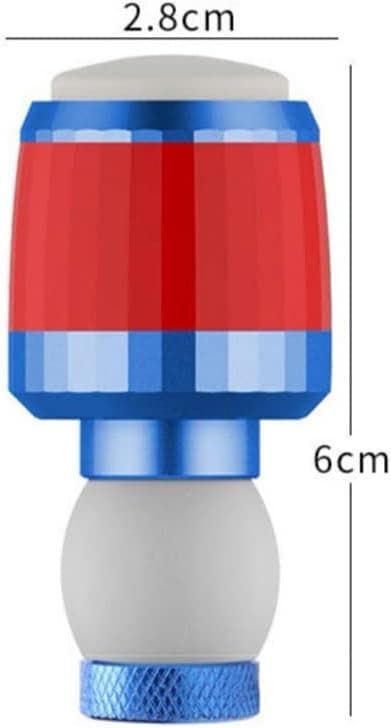 (Blå) 2 stk LED Sykkelblinklys, Aluminium Legering Blinklys