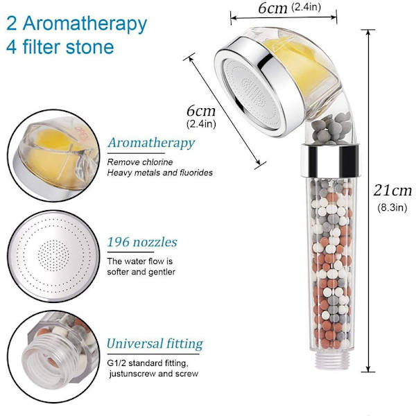 Citron Aromaterapi Filter Brusespa Massage Jet Bruser Maions