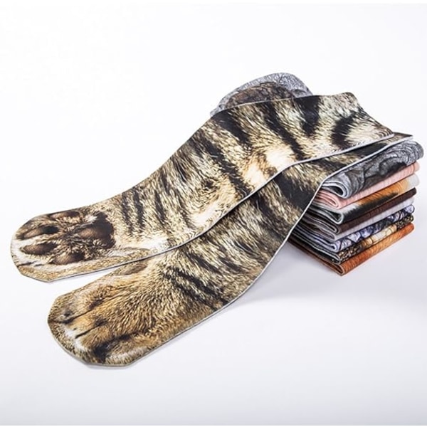 Roliga presenter Crazy Novelty 3D Animal Paw Socks Gag Julklappar