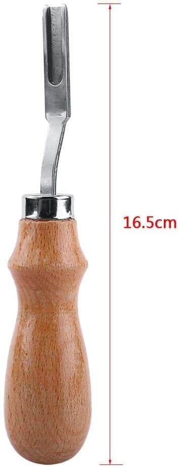 Läderavfasningsverktyg, Läderkant Avfasare, DIY Läderhandverktyg