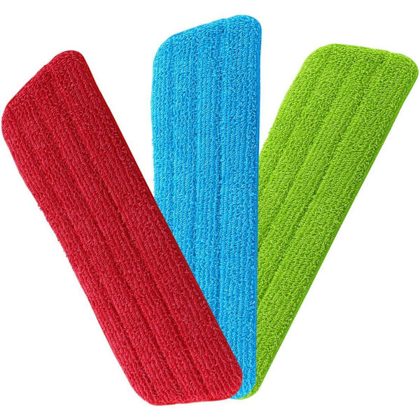 Mikrofiber Moppklut, Utbyttbare Rengjøringsputer, Våte og Tørre DXGHC