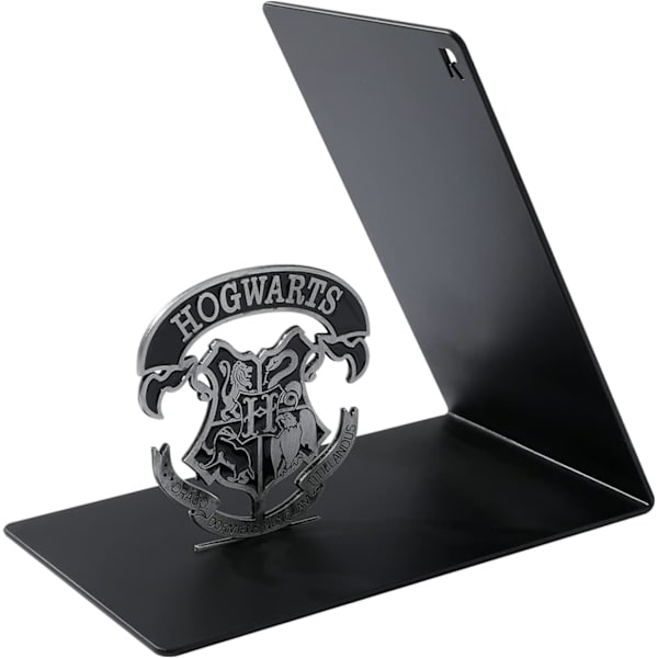 1 Stk Høj Kvalitet Heavy Duty Metal Bogstøtte - Sort L Sh