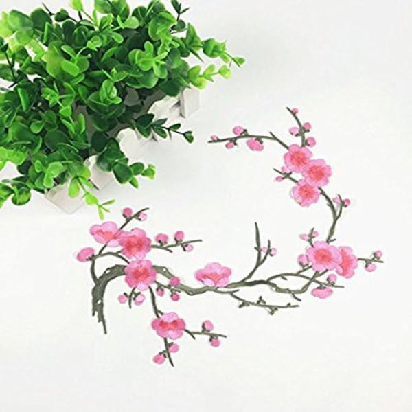 Broderad Körsbärsblomspatch