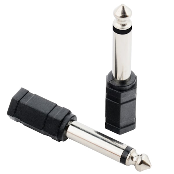 6,5-plugg til 3,5 mono jack adapter 6,35 plugg til 3,5 hunn lyd a