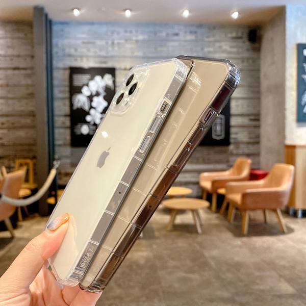 iPhone 13 Pro Max Mobilskal - Transparent Silikon Skydd