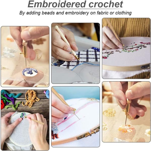 Embroidery Hook 3 Neulalla 1.0mm/1.0/mm/1.2mm DXGHC