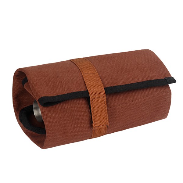 Bar lærred bartender kit Bartending Kit Foldbar opbevaringspose Bart