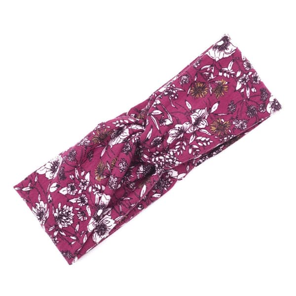 6 stk. Hodebånd for kvinner Hodebånd Turban Myk Blomst Bomull H