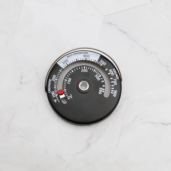 2x Ugnstermometer 0-500°/100-900°F Magnetisk Spis Loggbrännare Th
