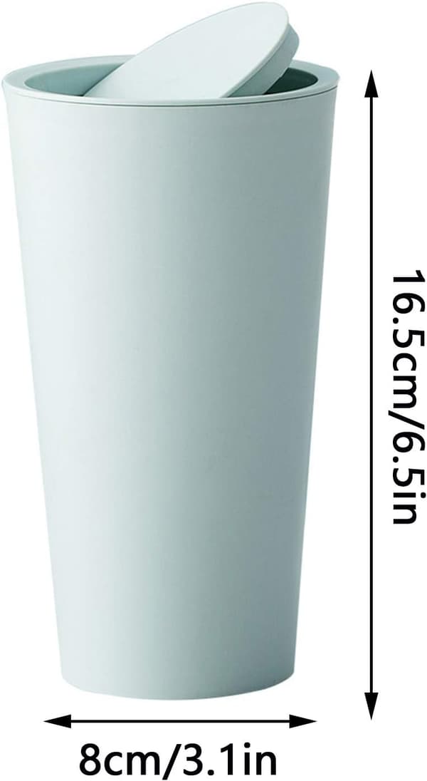 Universal liten søppelbøtte for bilkoppholder Søppelbøtte passer for Cu