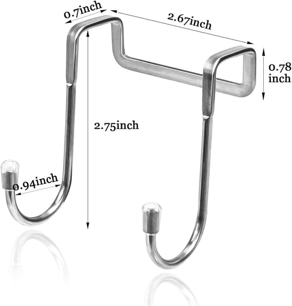 2 Förlängda Duschdörrkrokar i 2-pack. Dörrkrokar för Fra DXGHC