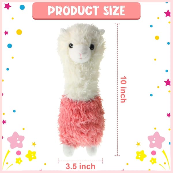 Plush Alpaca Legetøj 2 Styk Llama Fyldt Dyr 11 Tommer Blød Alpac