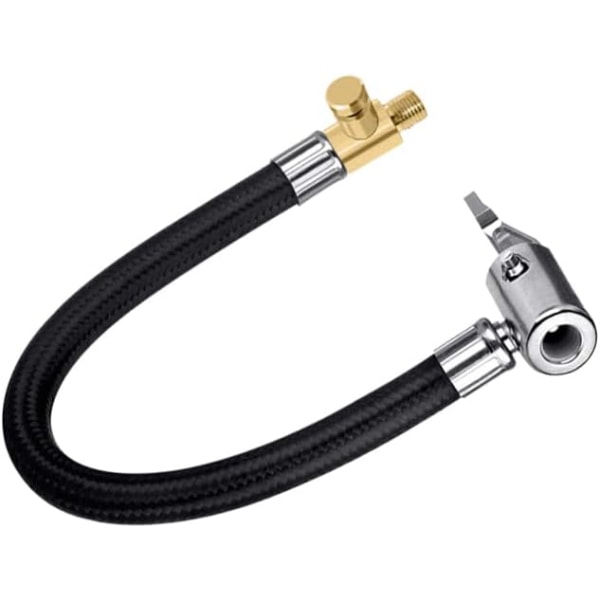 Bil Dæk Inflator Slange Adapter med Lås Klemme Luftklip Udskiftning