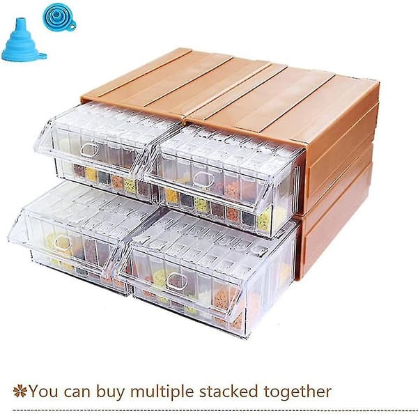 Stapelbar processlåda Gör-det-själv Art Bead Storage Container DXGHC
