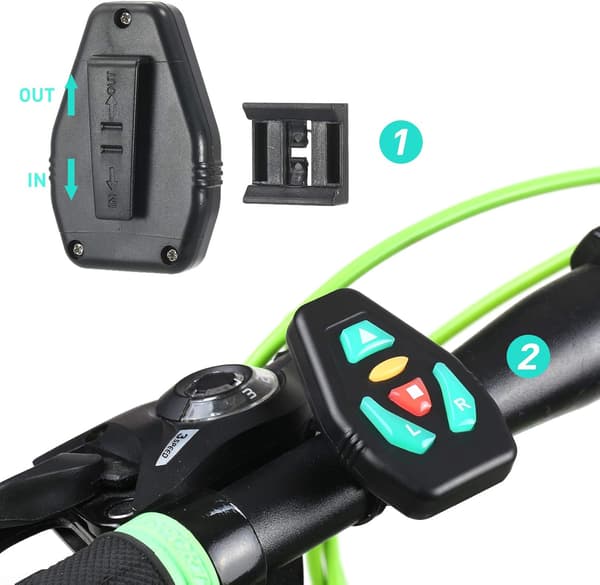 Reflekterende Cykelvest, Reflekterende Rygsæks Klips Tilbehør, USB