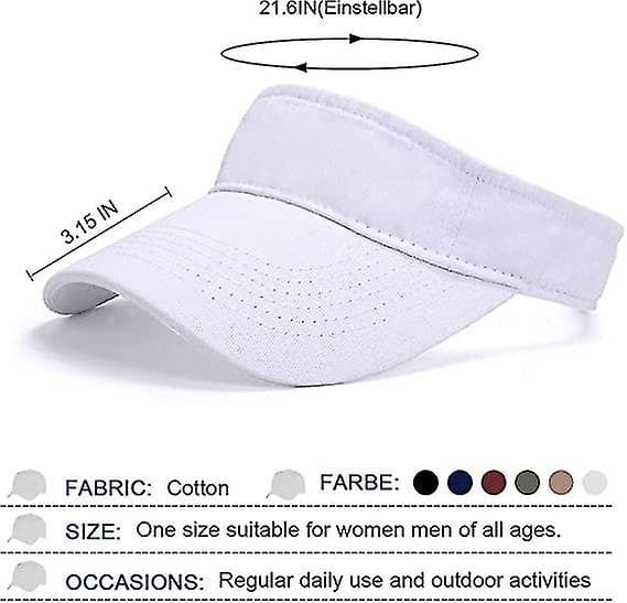Dww-visirkeps Cap - Cap, Visir Cap Justerbar Herr DXGHC
