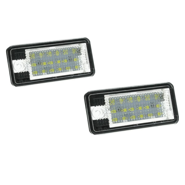 Rekisterikilven valo sopii Audi A3 S3 A4 S4 A6 C6 A8 S8 Q7 LED