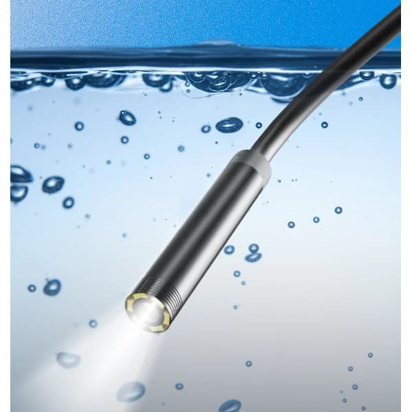 INF USB-C Endoskop for Android/Windows IP67 Vanntett Svart 5M