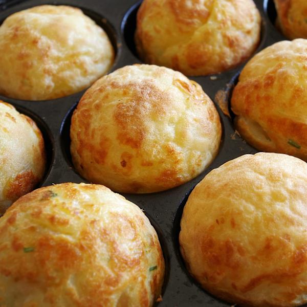 Pannkakor och takoyaki-form - Icke-klibbig beläggning - Justerbar temperatur