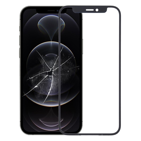 Framskärm yttre glasobjektiv för Iphone 12 Pro DXGHC