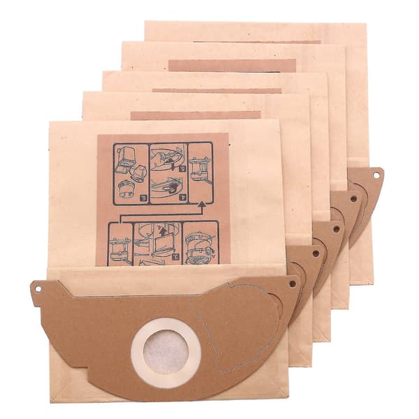 5 st/ set Dammsugare Papper Soppåsar Kompatibel Wi DXGHC