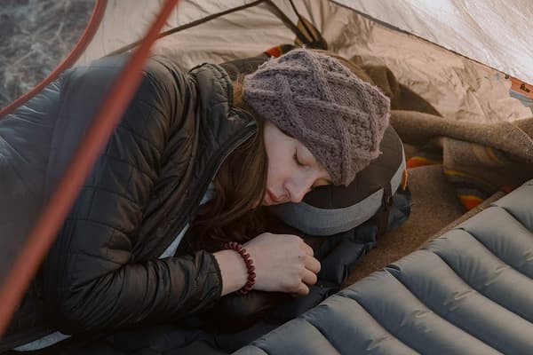 Camping Pude til Søvn, Oppustelig Pude til Camping, Pi