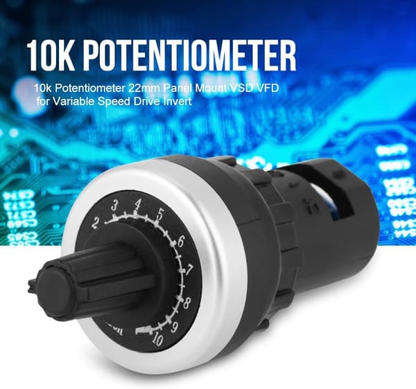 Panelmontert 10K Potensiometer VSD VFD for variabel hastighetsdrift I