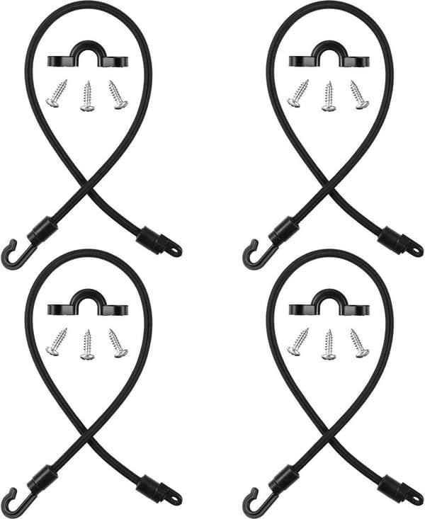 4 kpl kalastussauvan kiinnitysremmejä