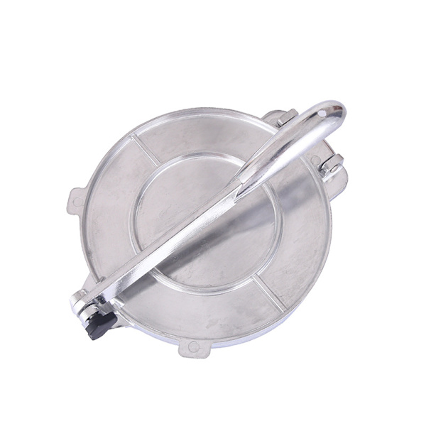 Fällbar 6 tum Obelagd Aluminium Tjock Degs Press Tortilla