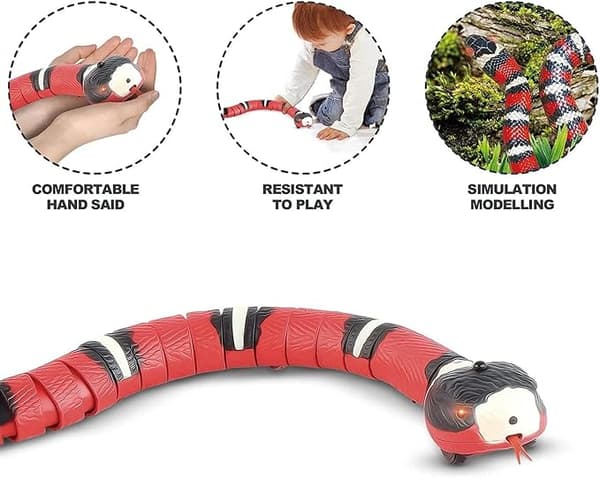 Interaktiv Katt Leke, Ladbar Katt Leke, Smart Sensor Katt DXGHC