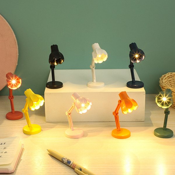 LED Mini Lampe De Table Simple Chambre Chevet Nuit Lampe Dortoir