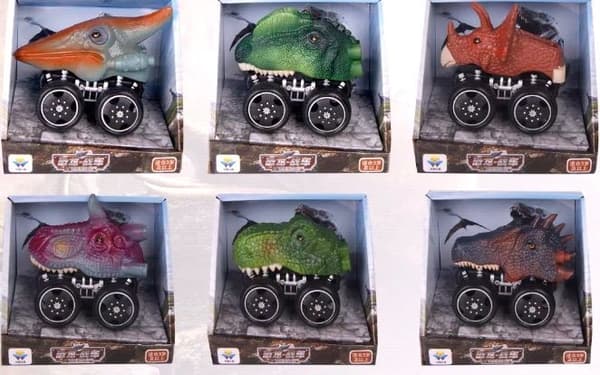 Rabat Dinosaur Legetøj til 3-årige Drenge, Træk-Tilbage Legetøj D