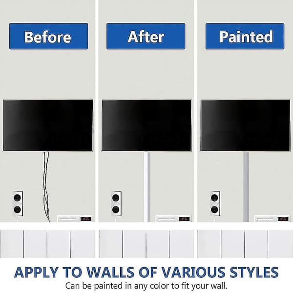 Kabel Concealer Kabel Trunking Kit, vägg Trådkanaler Kabel DXGHC