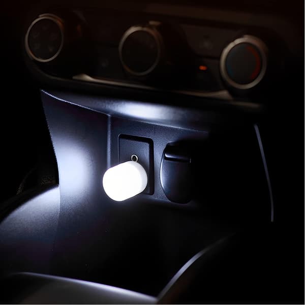 LED Natlampe, Mini USB Lampe, Stikkontakt, Energieeffektiv, Ideel