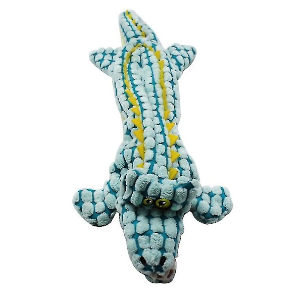 Hund Leksak Pipande Interaktiv Ostoppad Alligator Plysch Tugga DXGHC