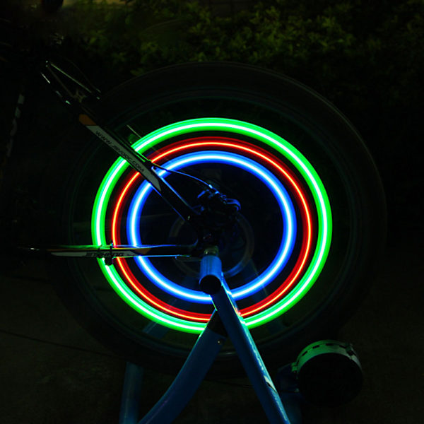 3 PCS Bike Accessories Bike Tire Lights Cycling Wheel Spokes Lights Bike Decoration Wheel Accessories Bike Flashing s Ni