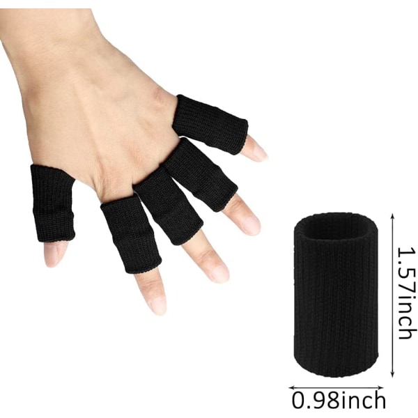 20 st Fingerhylsor Skydd, Sport Fingerhylsor Tummebandage