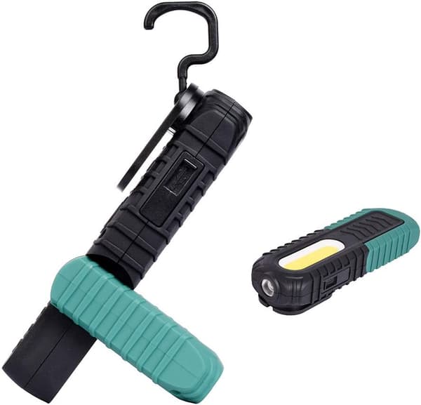 Laderbar LED arbeidslys, COB front-LED inspeksjonslys med